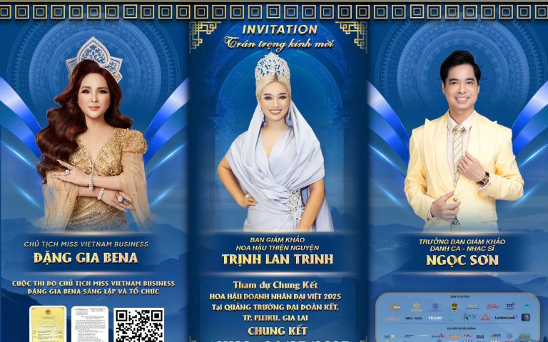 Hoa hậu Thiện nguyện Trịnh Lan Trinh “truyền lửa” nhân ái đến các thí sinh Hoa hậu Doanh nhân Đại Việt 2025