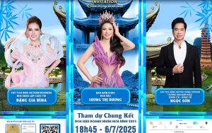 Bước sang tuổi mới, Hoa hậu Lương Thị Hương trở lại ấn tượng trong vai trò giám khảo