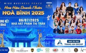 Tràng An Group tài trợ lớn cho Hoa hậu Doanh nhân Hòa Bình 2025: Dấu ấn của một doanh nghiệp vì cộng đồng