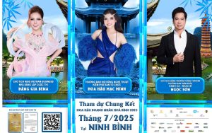 Hoa hậu Mạc Minh đảm nhận vai trò “kép” tại Miss Business Peace 2025