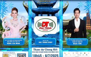 Nhà tài trợ hậu cần Đức Thịnh Event góp mặt tại Hoa hậu Doanh nhân Hòa bình 2025