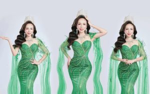 “Hoa hậu Hoắc Huyền tung bộ ảnh chấn động trước khi kết thúc nhiệm kỳ: Nhan sắc “chánh cung”, thần thái “nữ thần”