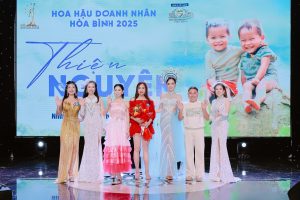 Nữ doanh nhân Tây Bắc và bộ dạ hội thắp sáng ước mơ trẻ nhỏ vùng cao