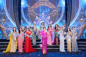Netizen “mê mẩn” giám khảo Minh Hồng: Vừa dịu dàng vừa quyền uy tại Chung kết Miss Business Peace