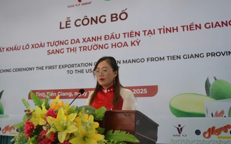 Nguyễn Thị Lập – Người phụ nữ Tiền Giang chinh phục thị trường Mỹ bằng xoài Việt
