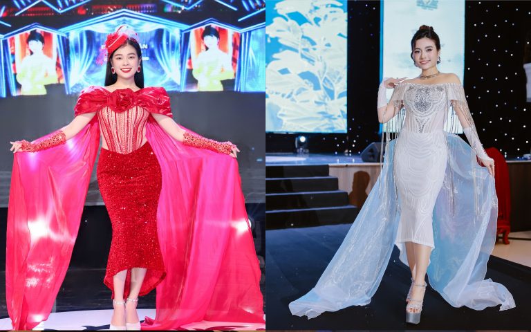 Hai thiết kế “xé mây” làm nên dấu ấn đặc biệt cho NTK Thân Hoàng Bích Thủy