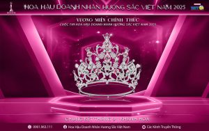 Vương miện Hoa hậu Doanh nhân Hương sắc Việt Nam 2025 chính thức ra mắt: Biểu tượng tỏa sáng giữa lòng Biển Đông