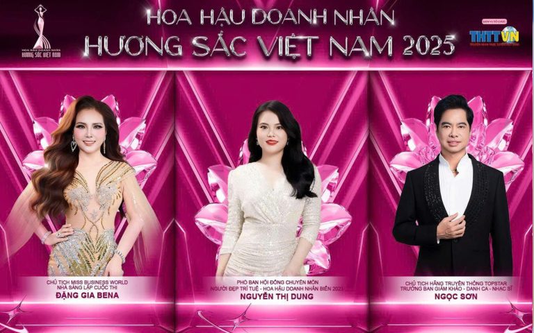 Người đẹp Nguyễn Thị Dung tái xuất với vai trò Phó Ban Hội đồng Chuyên môn Hoa hậu Doanh nhân Hương sắc Việt Nam 2025