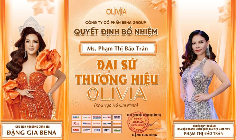 Pearl Pham được bổ nhiệm Đại sứ thương hiệu Olivia tại TP.HCM