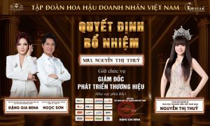 Hoa hậu Nhân ái Nguyễn Thị Thủy giữ trọng trách Giám đốc phát triển thương hiệu miền Bắc của Tập đoàn Hoa hậu Doanh nhân Việt Nam