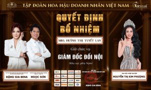 Hoa hậu thiện nguyện Kim Phượng chính thức đảm nhiệm vai trò Giám đốc Đối nội Tập đoàn Hoa hậu Doanh nhân Việt Nam
