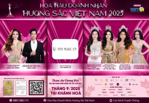 ViVi Makeup Academy tiếp tục khẳng định uy tín khi đồng hành cùng Hoa hậu Doanh nhân Hương sắc Việt Nam 2025