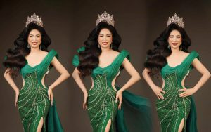 Bộ ảnh hậu đăng quang của Hoa hậu Nhân ái Trần Thị Phương gây chú ý