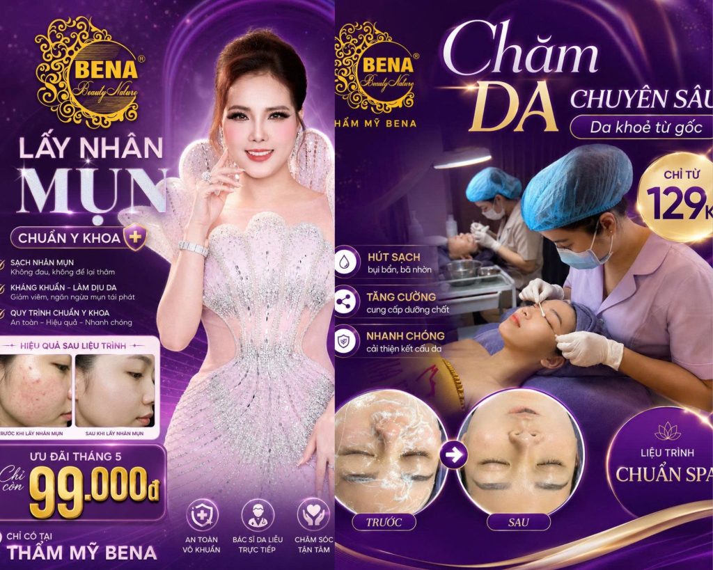 Chăm Sóc Da Chuyên Sâu – Bí Quyết Giữ Gìn Làn Da Khỏe Đẹp Tại Thẩm mỹ BENA Hội An