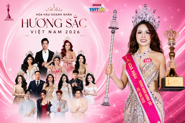 Hoa hậu Đoàn Thị Minh Toán truyền cảm hứng cho mùa giải mới của Hoa hậu Doanh nhân Hương sắc Việt Nam 2026