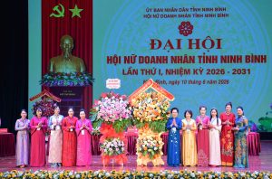 Hoa hậu Trí tuệ Phạm Thị Duy đắc cử Phó Chủ tịch Hội Nữ doanh nhân tỉnh Ninh Bình nhiệm kỳ I (2026-2031)