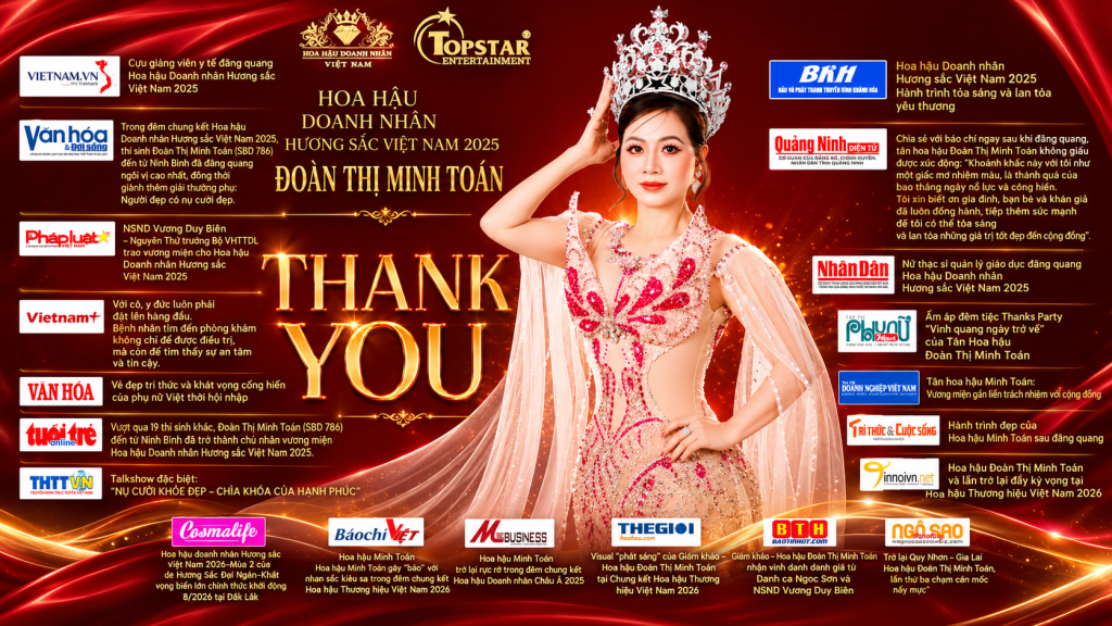 Hành trình đương nhiệm của người “chị cả” mẫu mực trong làng hậu doanh nhân – Hoa hậu Đoàn Thị Minh Toán