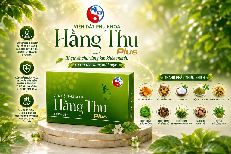 Hằng Thu Plus 2026 ra mắt phiên bản cải tiến, nâng tầm giải pháp chăm sóc sức khỏe phụ khoa cho phụ nữ hiện đại