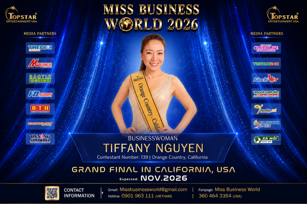 Nữ doanh nhân Tiffany Nguyễn: Đưa thương hiệu LOXY LLC khẳng định dấu ấn ngành Hair & Nail tại California