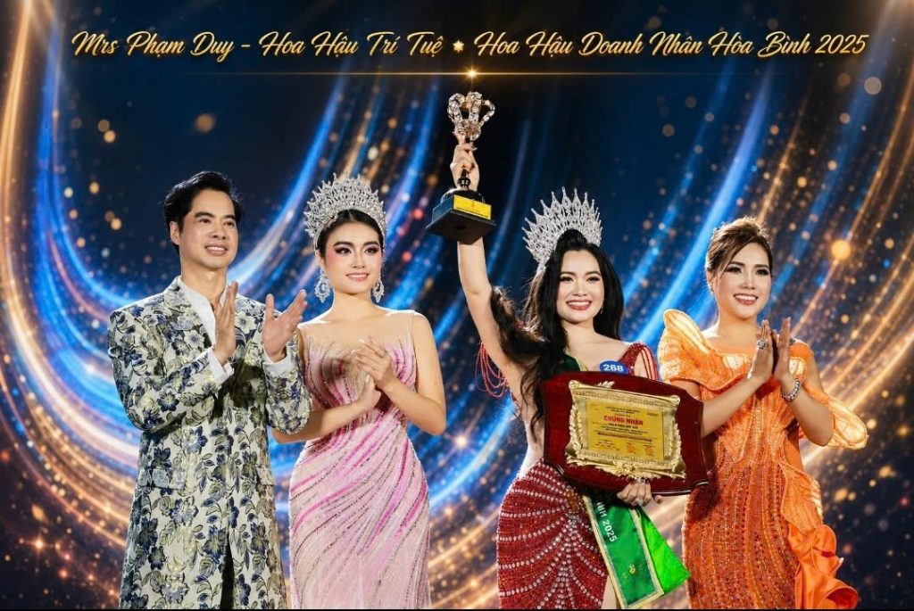 Hoa hậu Trí tuệ Phạm Duy khép lại một năm đương nhiệm với nhiều dấu ấn nổi bật