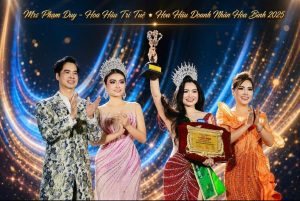 Hoa hậu Trí tuệ Phạm Duy khép lại một năm đương nhiệm với nhiều dấu ấn nổi bật