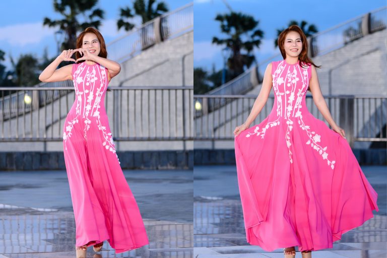 NTK Thân Hoàng Bích Thủy đưa Sắc màu hoàng hôn lên sàn diễn Hoa hậu Doanh nhân Hương sắc Việt Nam 2026