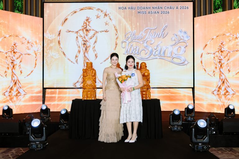 Doanh nhân Nguyễn An Thư ghi dấu tại Miss Asian 2026 bằng nghĩa cử thiện nguyện